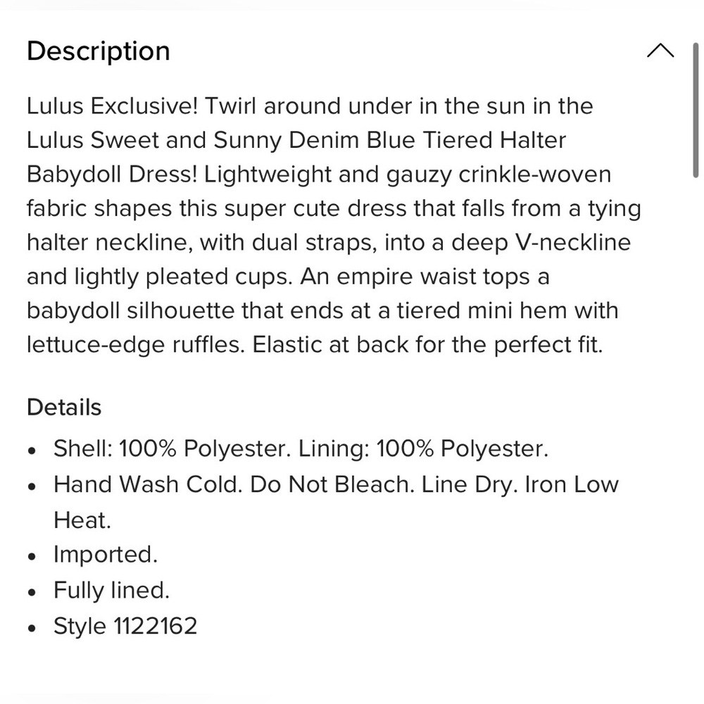 Lulu's Slate Gray Backless Halter Tiered Mini Dress - Picture 10 of 11